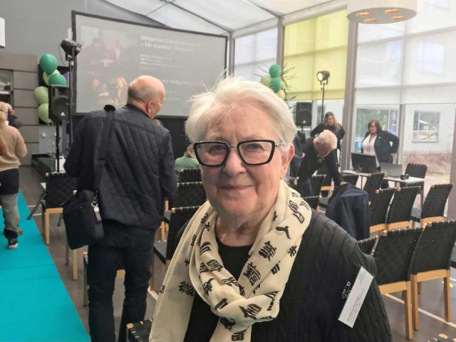 Birgitta Persson och second hand på Hållbarhetsforum 2024